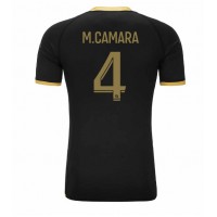 Fotbalové Dres AS Monaco Mohamed Camara #4 Venkovní 2023-24 Krátký Rukáv